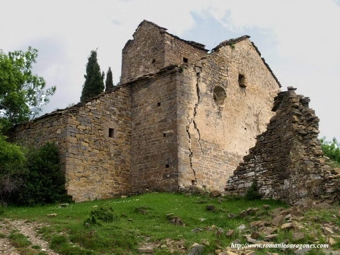 VISTA NOROESTE DEL TEMPLO